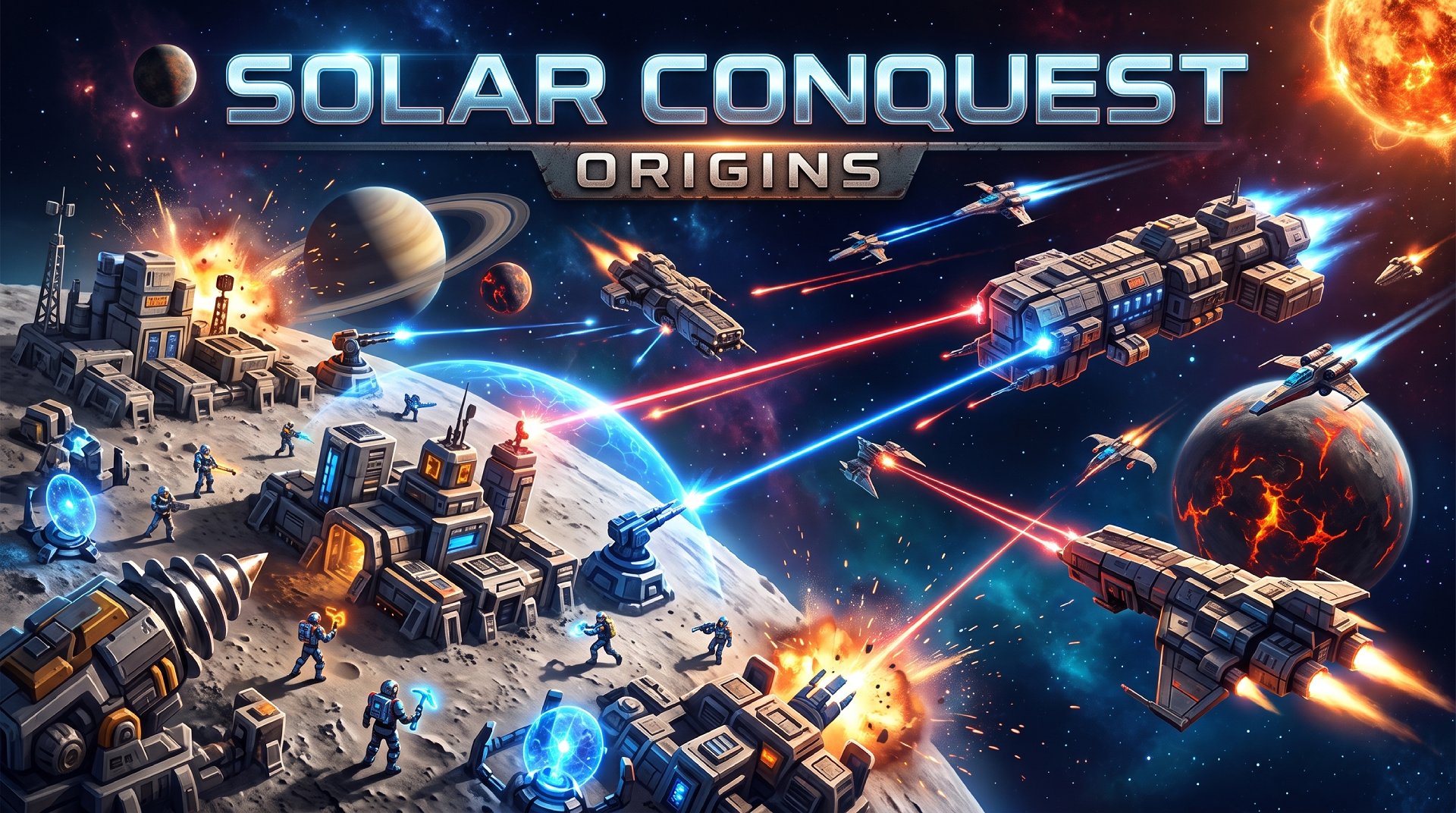 Solar Conquest: Origins gameplay